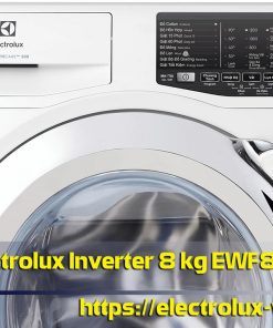 Electrolux inverter 8 kg washing machine EWF8025BOWA with advanced features and warranty services.