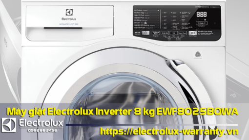 Máy giặt Electrolux Inverter 8 kg EWF8025BQWA