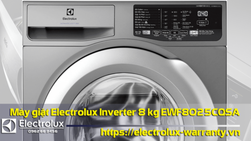 Máy giặt Electrolux Inverter 8 kg EWF8025CQSA