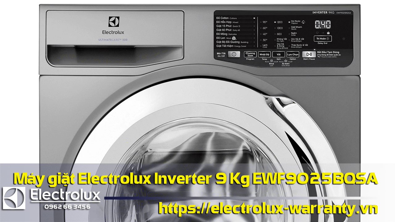 Máy giặt Electrolux Inverter 8 Kg EWF8025DGWA, giá rẻ, chính hãng