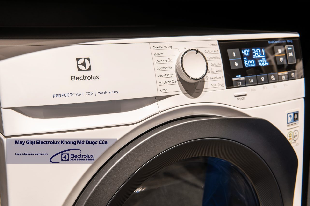 High-quality Electrolux washing machine with advanced digital controls and eco-friendly features for reliable laundry care.