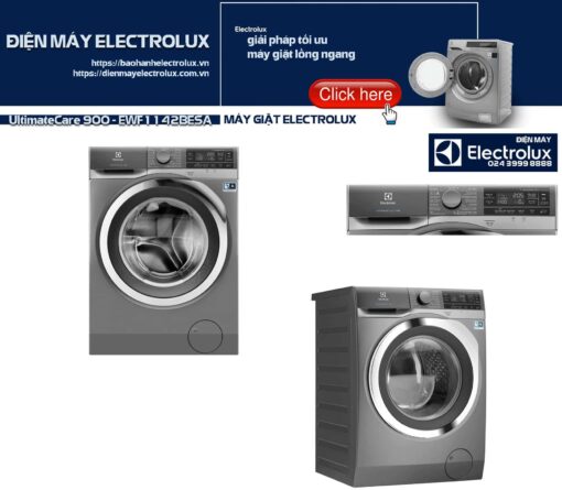 Máy giặt Electrolux 11kg UltimateCare 900 - EWF1142BESA