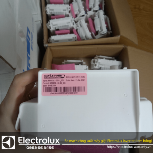 Bo mạch công suất máy giặt Electrolux Inverter (tem hồng)