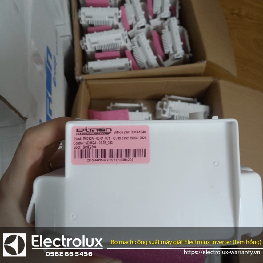 BẢO HÀNH ELECTROLUX