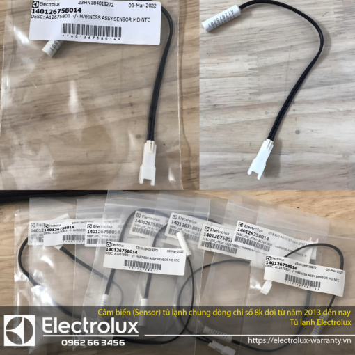 Cảm biến (Sensor) tủ lạnh chung dòng chỉ số 8k đời từ năm 2013 đến nay - Tủ lạnh Electrolux