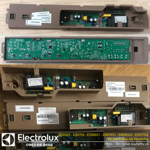 Mạch máy sấy Electrolux EDV605 - EDV705 - EDV6051 - EDV7051 - EWV6552 - EDV7552