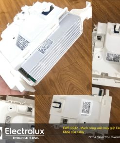 EWF10932 - Electrolux washing machine power control circuit board for 4-wire door lock, high-quality replacement part for Electrolux appliances.