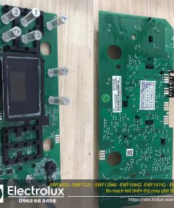 Bo mạch led (hiển thị) máy giặt Electrolux EWF8025 - EWF7525 - EWF12942 - EWF10842 -EWF10742 - EWF85742