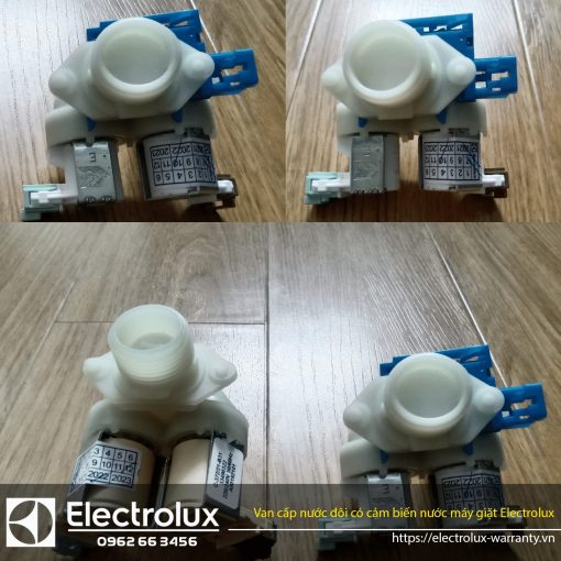 Van cấp nước đôi có cảm biến nước máy giặt Electrolux