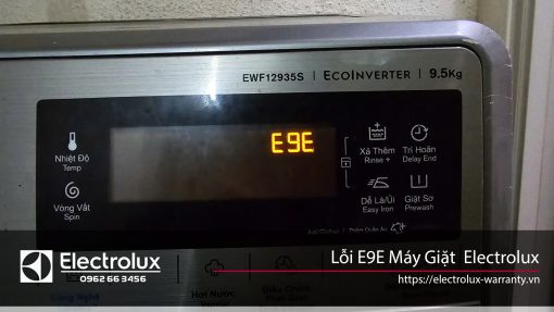 Máy giặt Electrolux lỗi E9E